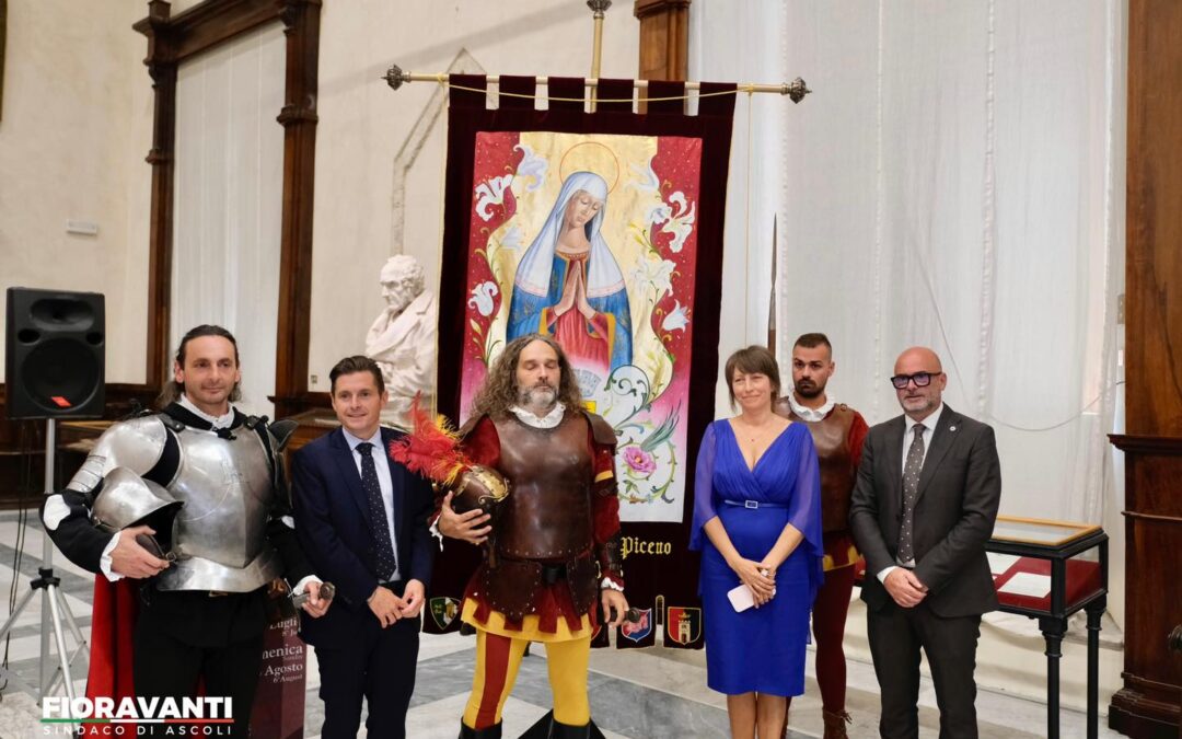Svelato il Palio della Quintana di luglio, in onore della Madonna della Pace!