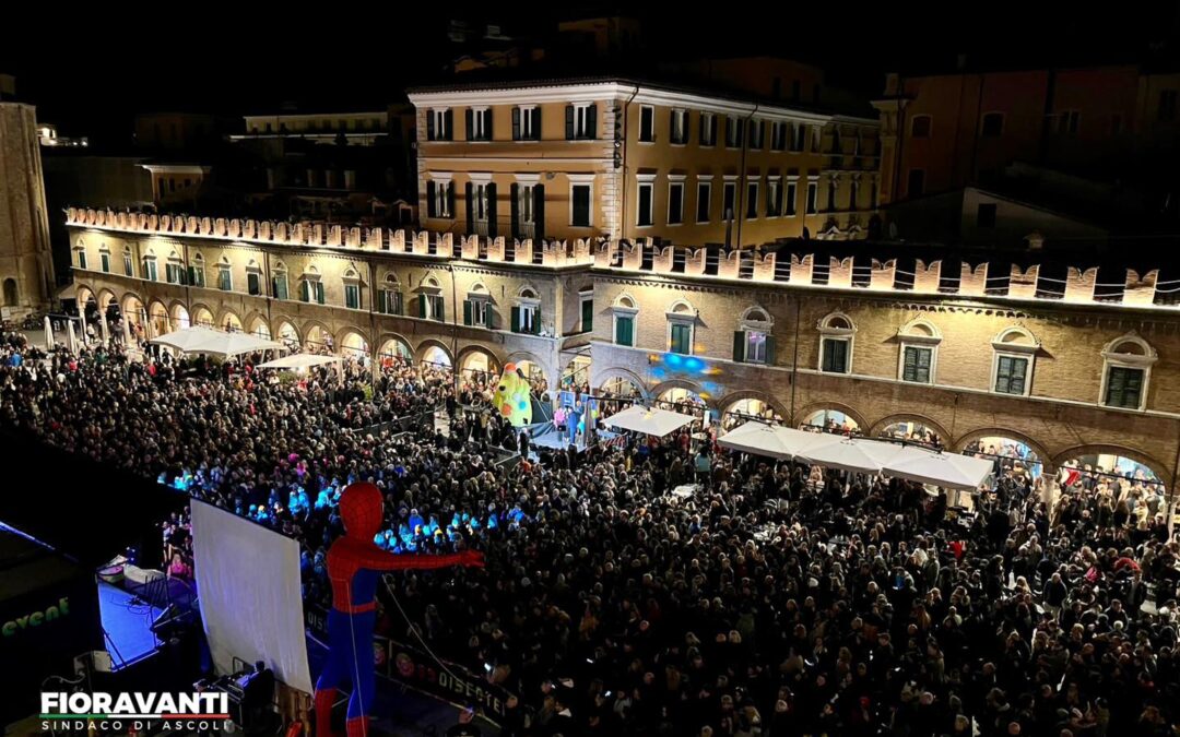 Che bello vedere così tanta gente in Piazza del Popolo!