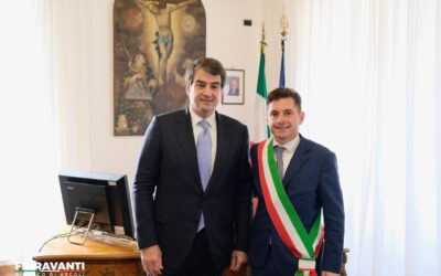 Importantissima la presenza ad Ascoli del Ministro per gli affari europei, le politiche di coesione e il PNRR, On. Raffaele Fitto!