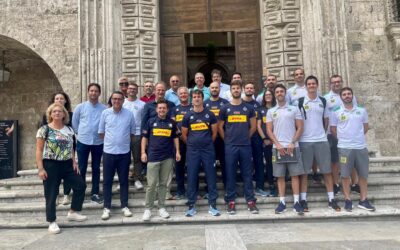 La Federazione Italiana Pallavolo presente ad Ascoli questa mattina assieme alla Nazionale brasiliana di pallavolo Under 20