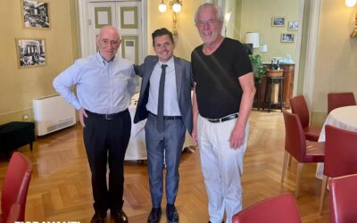 Con Nicola Di Battista e il tedesco Hans Kollhoff, due eccellenze nel mondo degli architetti!